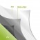 Pantalla Manual Redleaf PP6080, 100" Diagonal/ Formato 4:3 (60”X80”)/(1.53 Mts. X 2.03 Mts.)