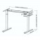 Armaz&oacute;n De Escritorio Ergon&oacute;mico Manual Sit-Stand.