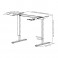 Armaz&oacute;n De Escritorio Ergon&oacute;mico Manual Sit-Stand.