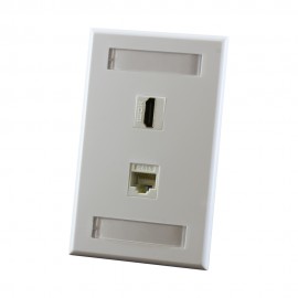 Wall Plate de 2 Insertos