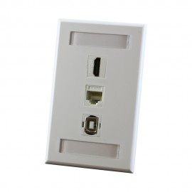 Wall Plate de 3 Insertos CONFIGURABLE