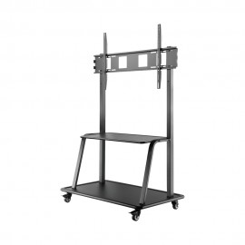 SOPORTE PISO/STAND CON RUEDAS  TV'S REDLEAF RLPD-60100N, 60"-100", USO RUDO.