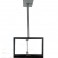 Soporte / Montador de techo con altura ajustable (2 TVs) Hasta 27"
