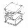 ELEVADOR ELECTRICO REDLEAF RL150, 150 cms, 12 kgs, Proy: 