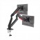 SOPORTE DOBLE ESCRITORIO MONITOR REDLEAF  DMD-1732, 17-32" + 100x100, carga Max. 9kgs x 2
