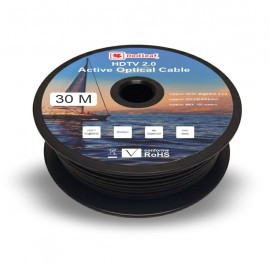 CABLE FIBRA OPTICA HDMI REDLEAF,  30 MTS , V2.0 - 4K@60HZ , 4:4:4