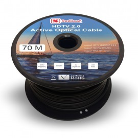 CABLE FIBRA OPTICA HDMI REDLEAF,  70 MTS , V2.0 - 4K@60HZ , 4:4:4