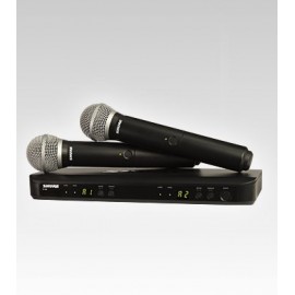 COMBO SHURE Mod. BLX288/PG58  2-PG58 DE MANO